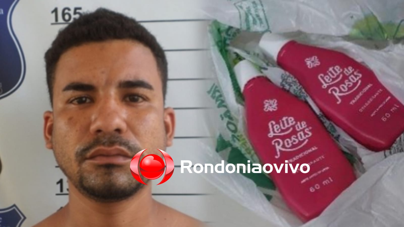 DESODORANTE: Foragido por tráfico de drogas é preso furtando Leite de Rosas no IG