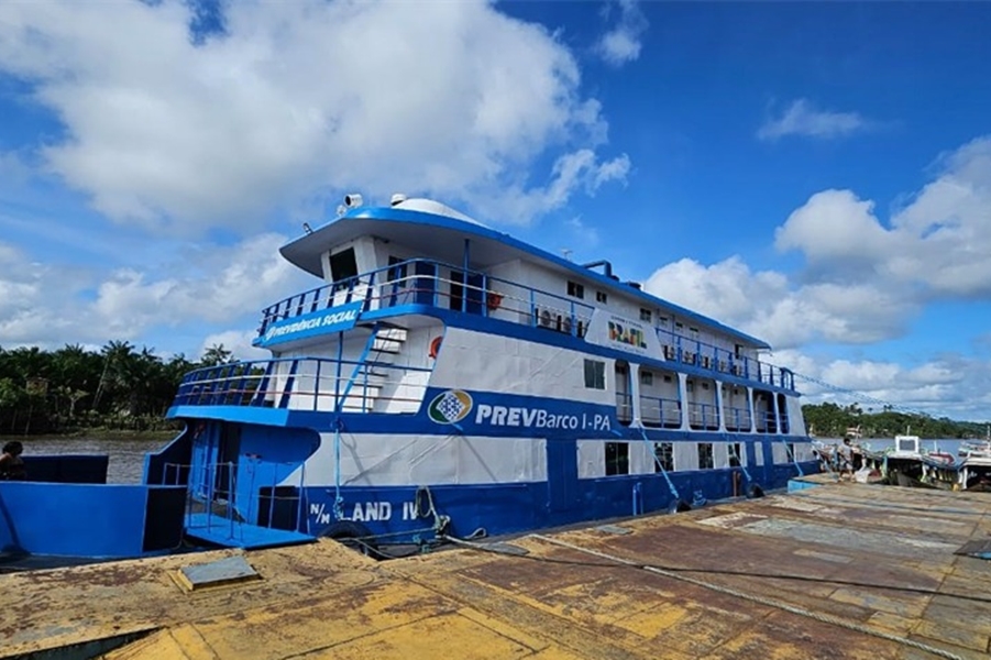 MAIS FÁCIL: CAIXA e INSS permite ampliar atendimento aos ribeirinhos