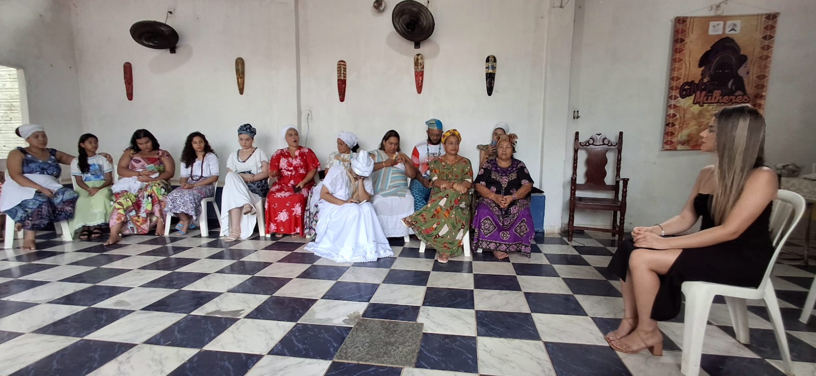 EMPODERAMENTO: Mulheres de Axé se reúnem em roda de conversa para debater políticas públicas