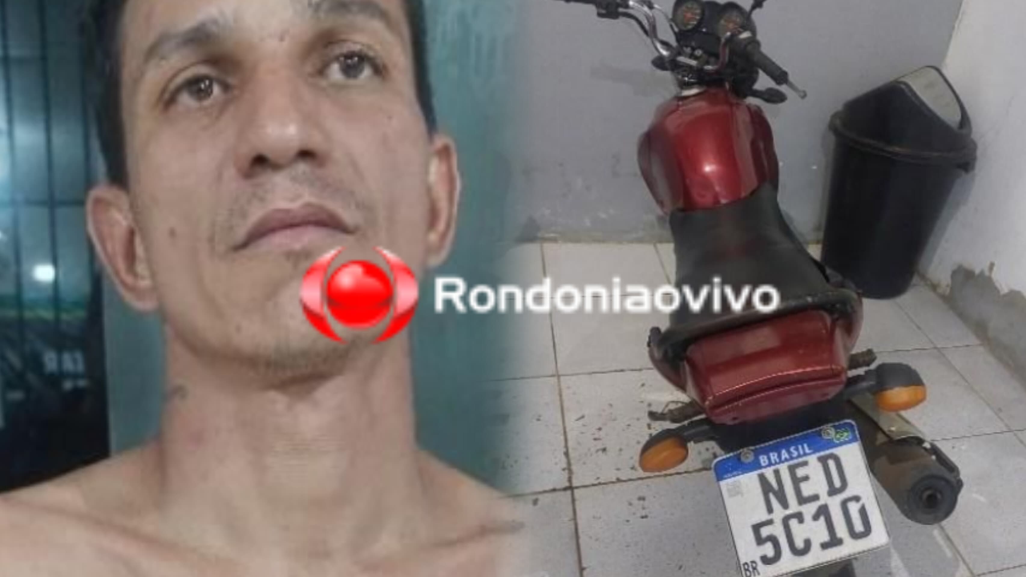 FUGA ALUCINADA: Apenado com moto roubada é preso após perseguição na BR-364 