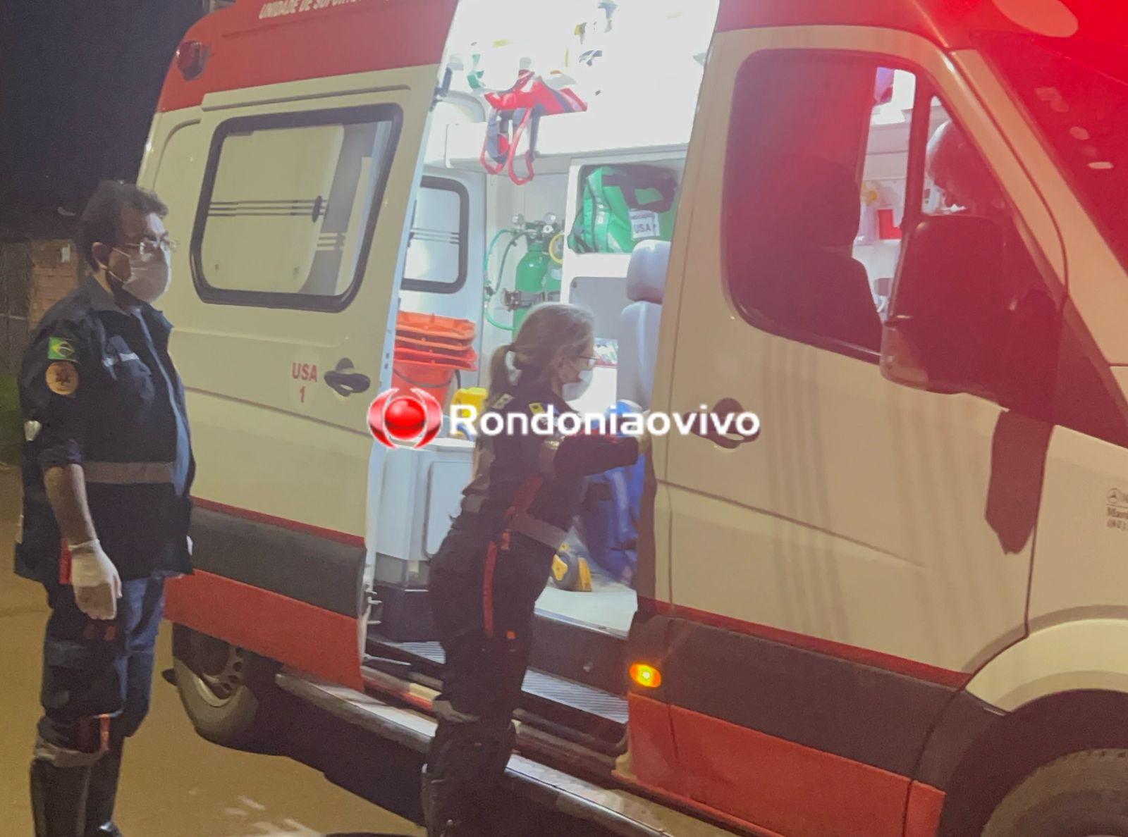 DENTRO DE CASA: Grávida é socorrida pelo SAMU após ser agredida pelo irmão