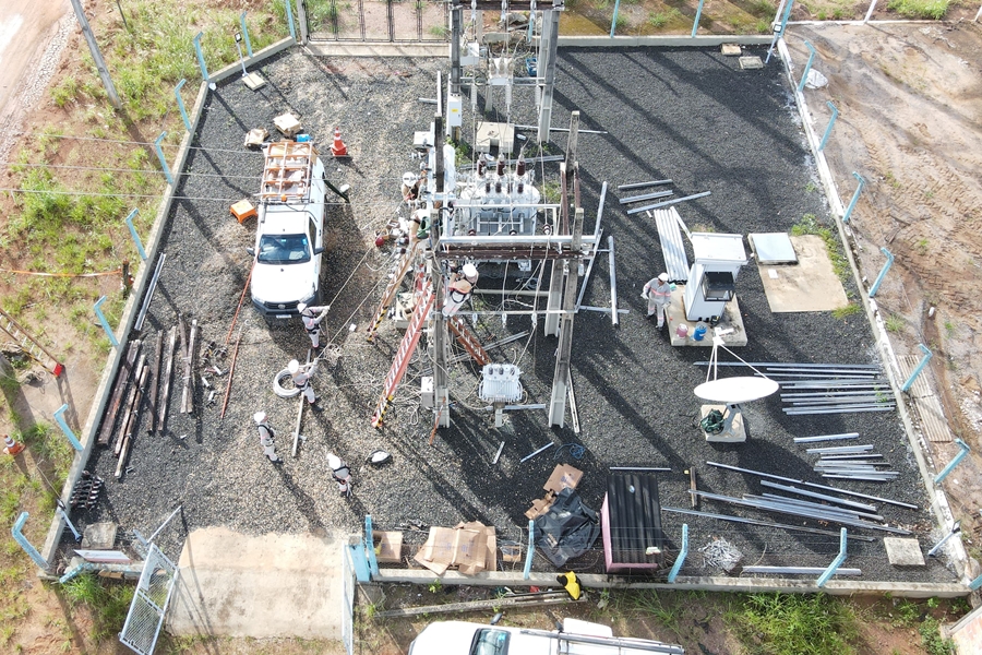 PIMENTEIRAS: Obras de melhoria energética têm gerado desenvolvimento para município