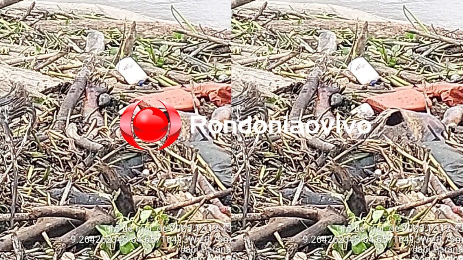 URGENTE: Ossada humana é encontrada às margens do rio Madeira 