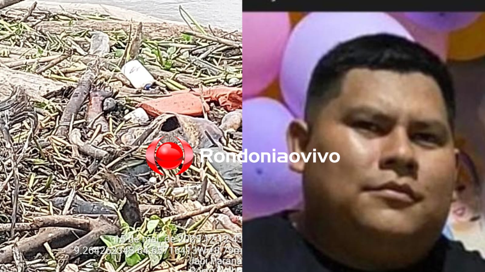 TINHA 30 ANOS: Identificado restos mortais encontrados no rio Madeira em Porto Velho 