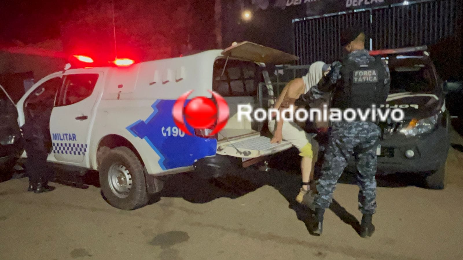 PRESO EM FLAGRANTE: 'Tô na seca, vou rasgar vocês', diz apenado para idosas na zona Sul