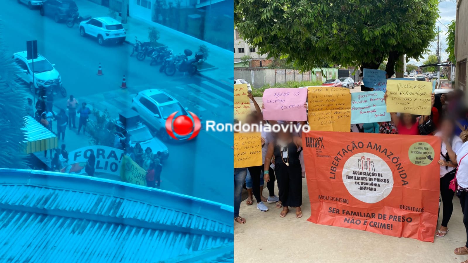 VOLTA DAS REGALIAS: Mulheres de presos vão na frente do CPA e MP e pedem visitas íntimas 