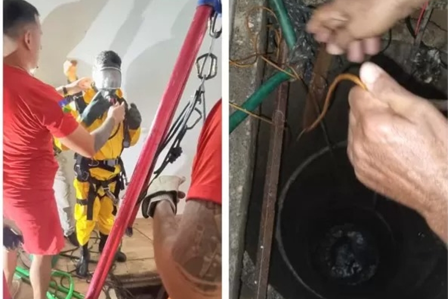 RESTOS MORTAIS: Ossada humana é encontrada em poço após morador sentir ‘gosto estranho’ 