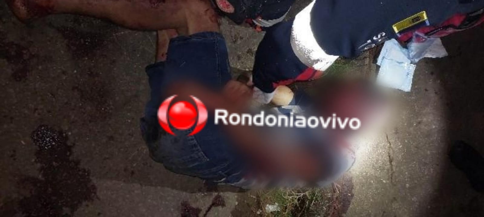 ESPANCADO: Homem é socorrido pelo SAMU após levar surra de populares 