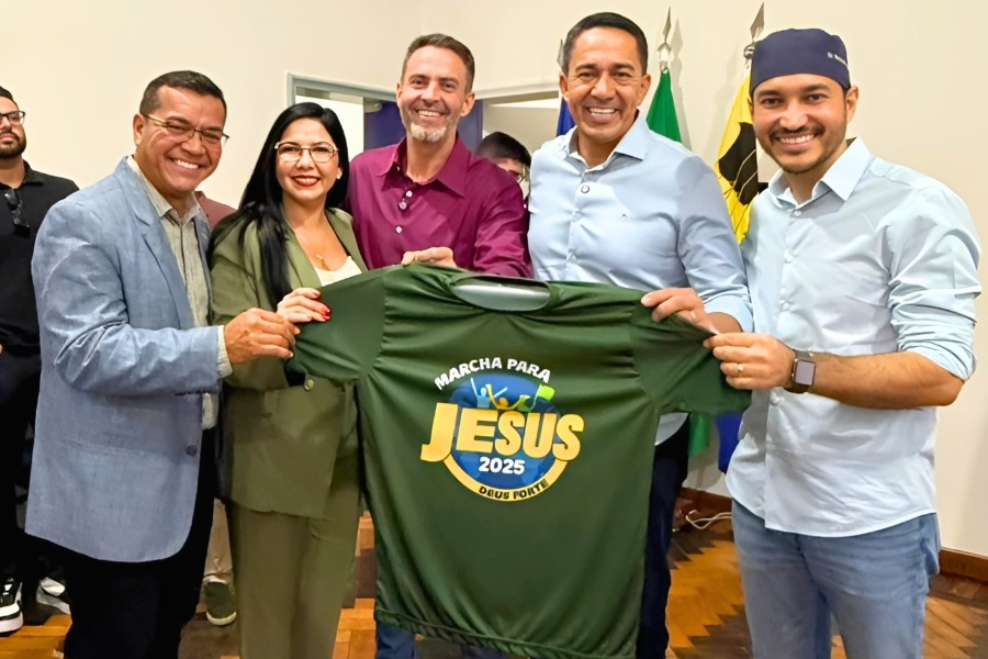 EYDER BRASIL: Deputado destina emenda parlamentar para 31ª Marcha para Jesus em PVH