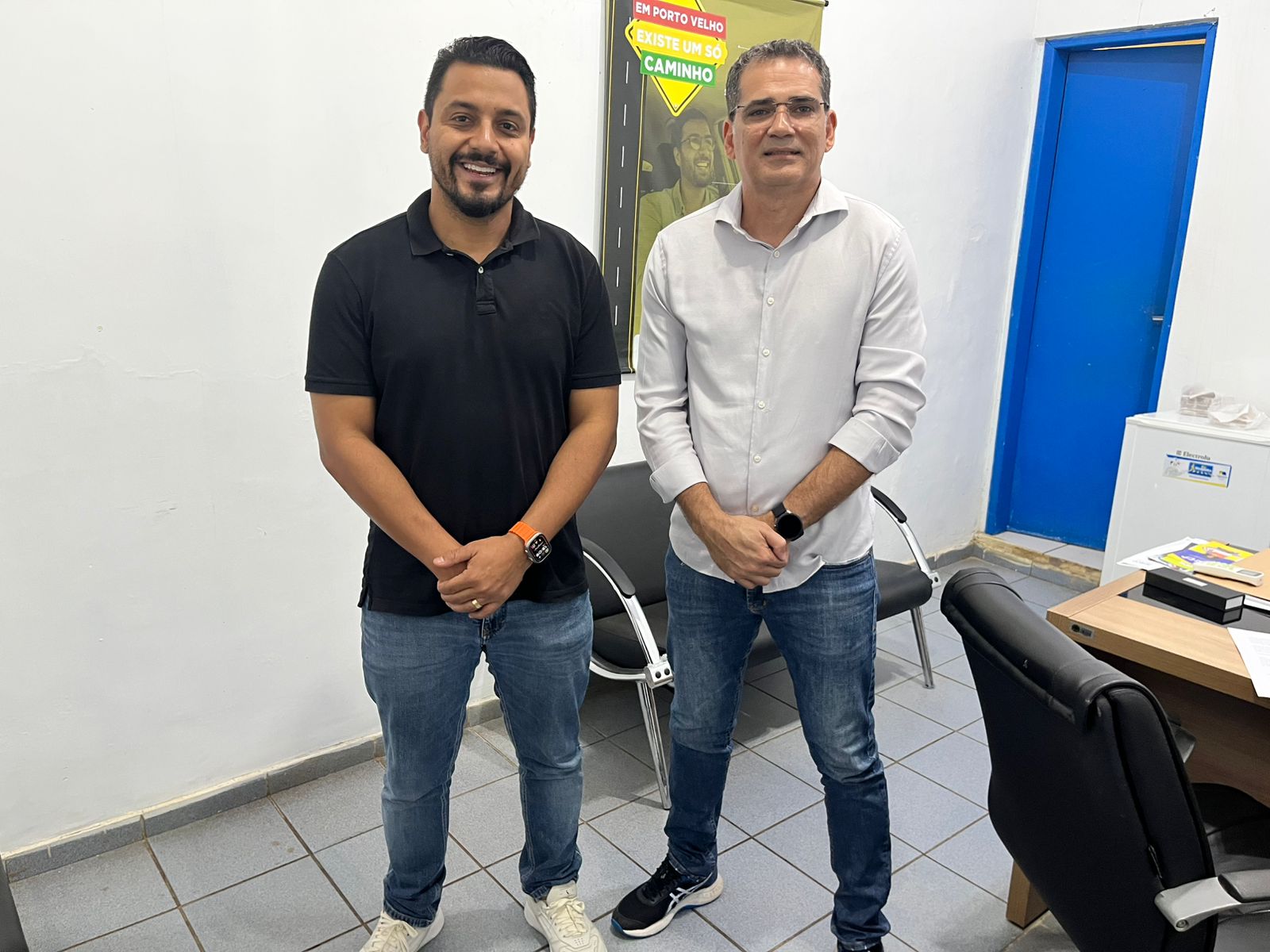 DR. GILBER: Vereador e secretário da semtran discutem estratégias para melhorar mobilidade