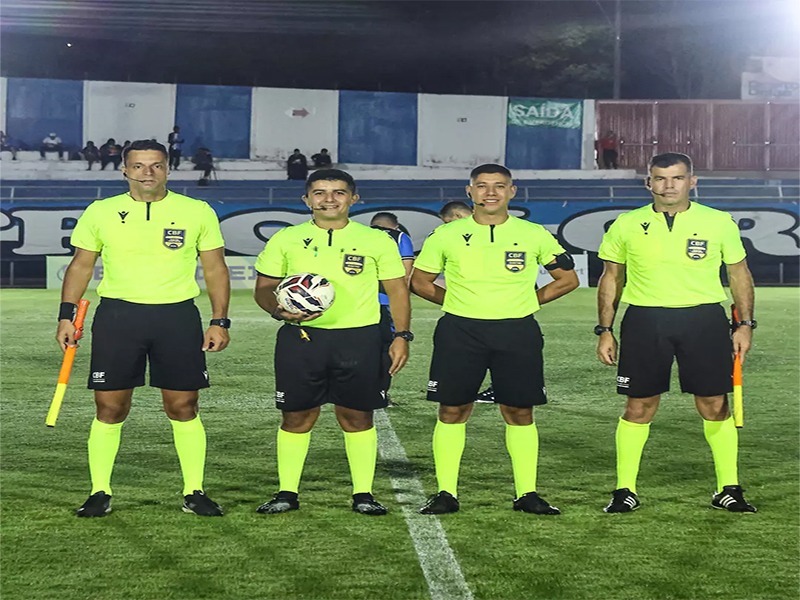 THIAGO BRASIL: Árbitro rondoniense apitou final do Campeonato Sub-20 acreano 