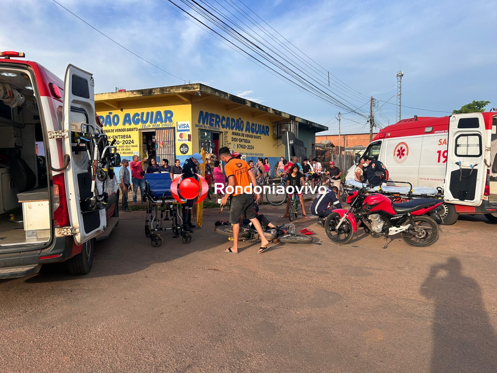 VÍDEO: Duas mulheres ficam gravemente feridas em acidente