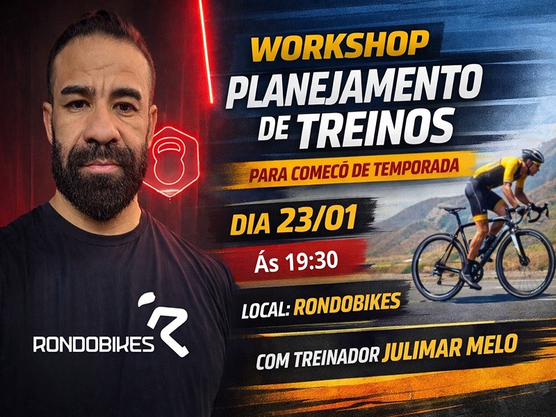 PREPARAÇÃO: Porto Velho recebe Workshop sobre Planejamento de Treinos para Ciclismo 