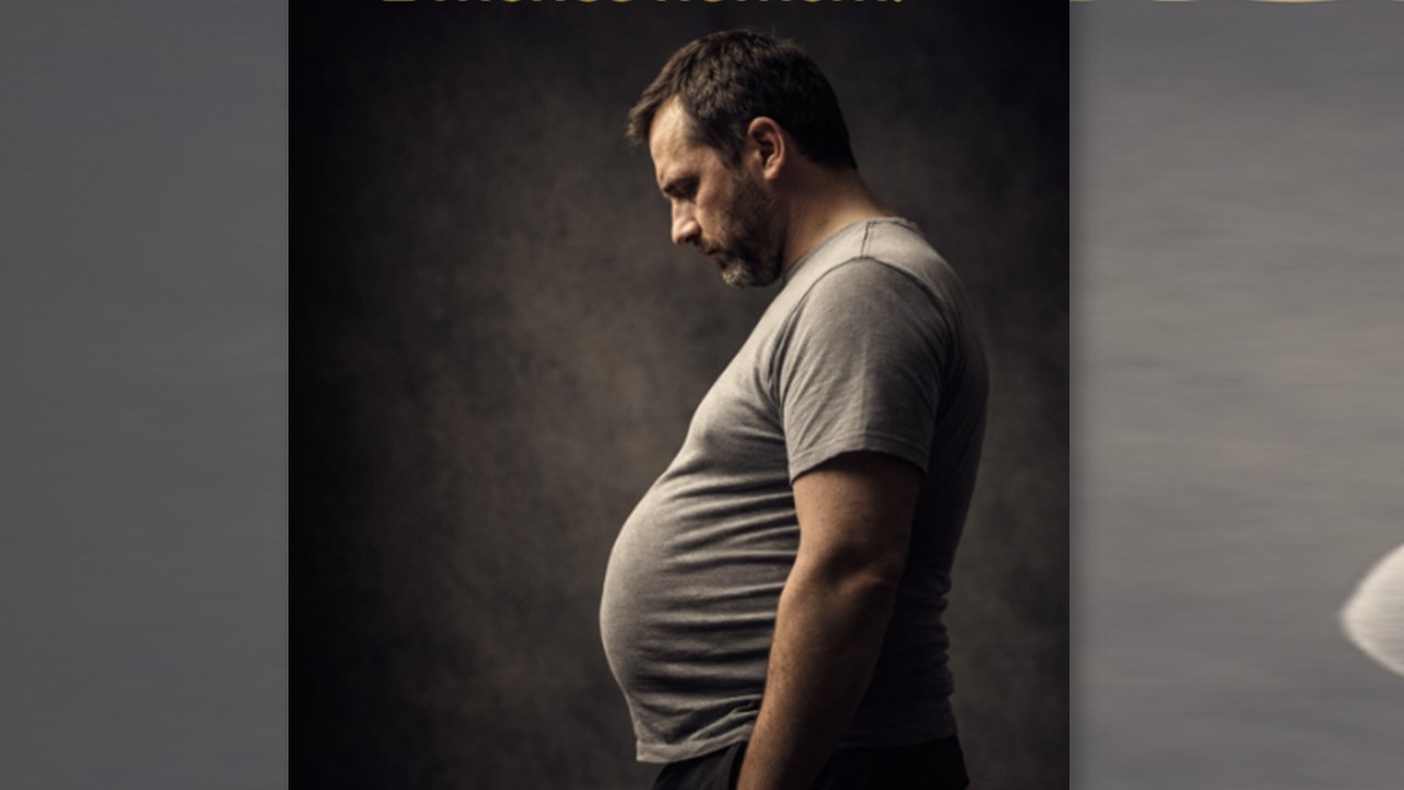 ESPECIALISTA ALERTA: Homem com barriga fica mais fraco e menos homem