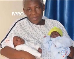 MATERNIDADE TARDIA: Mulher de 70 anos dá à luz gêmeos saudáveis após uma vida de sonho de ser mãe  