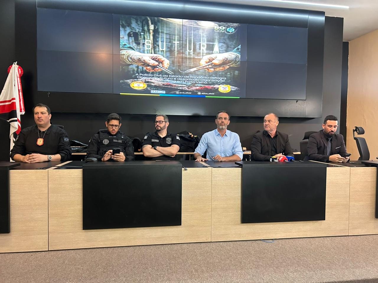 AO VIVO: Coletiva sobre realização da Operação Sutura em Porto Velho