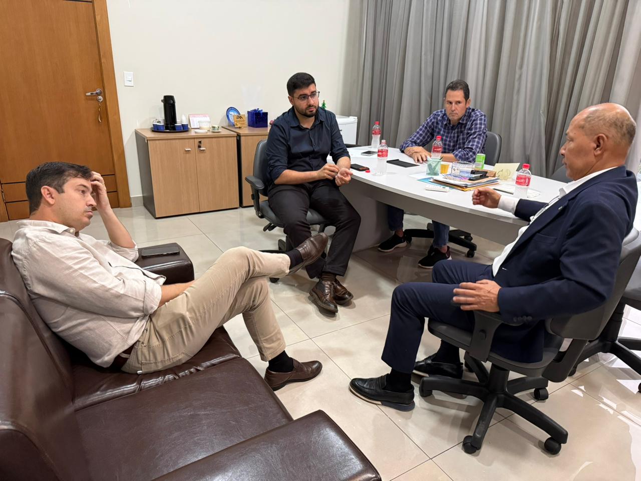 VISITOU A SEMUSA: Coronel Chrisóstomo acompanha aplicação de quase R$ 50 milhões na saúde