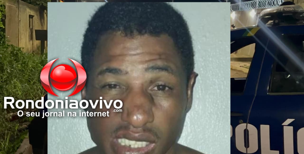 NÃO ESCAPOU: Foragido sai correndo ao ver a PM, mas é pego em casa abandonada