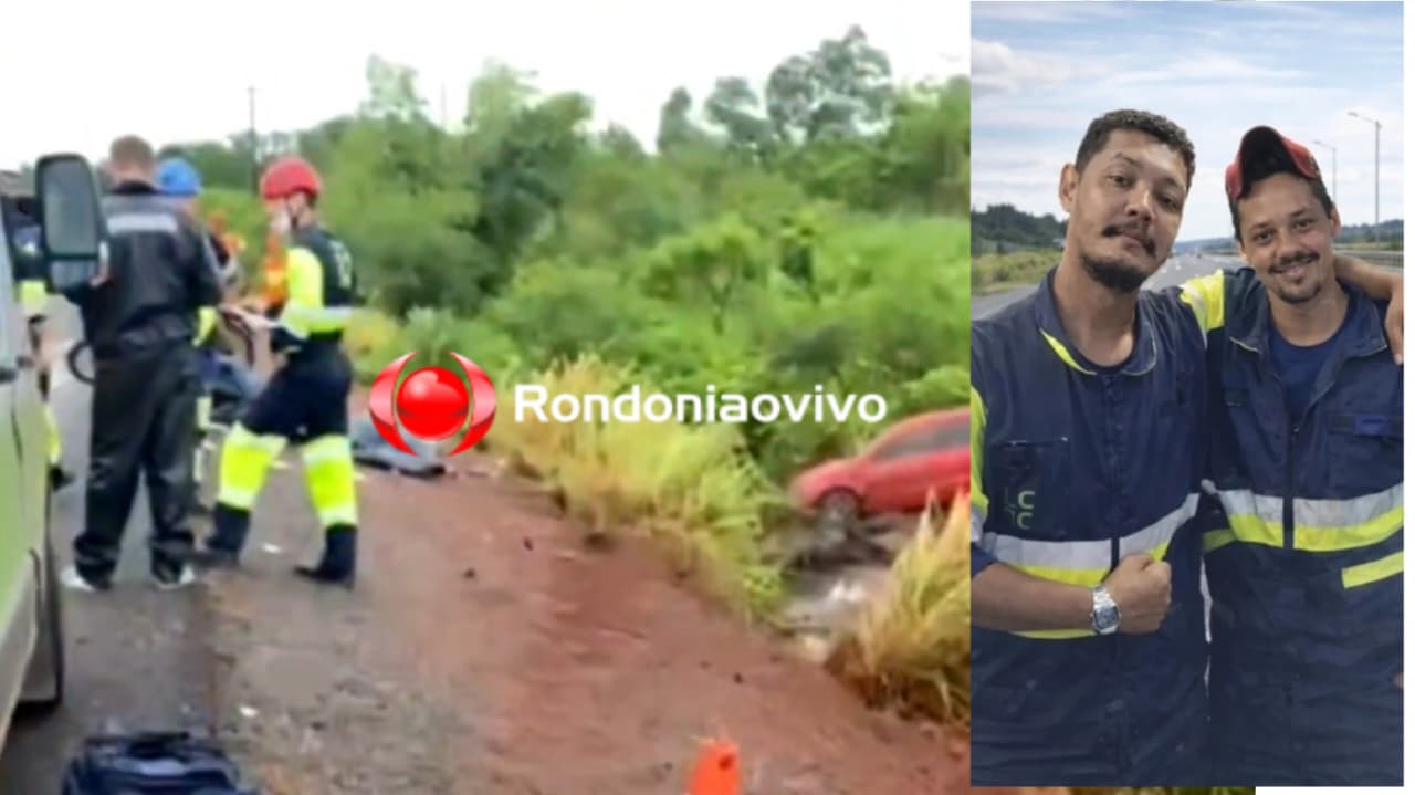 BATIDA FRONTAL: Identificados trabalhadores que morreram em acidente na BR-364