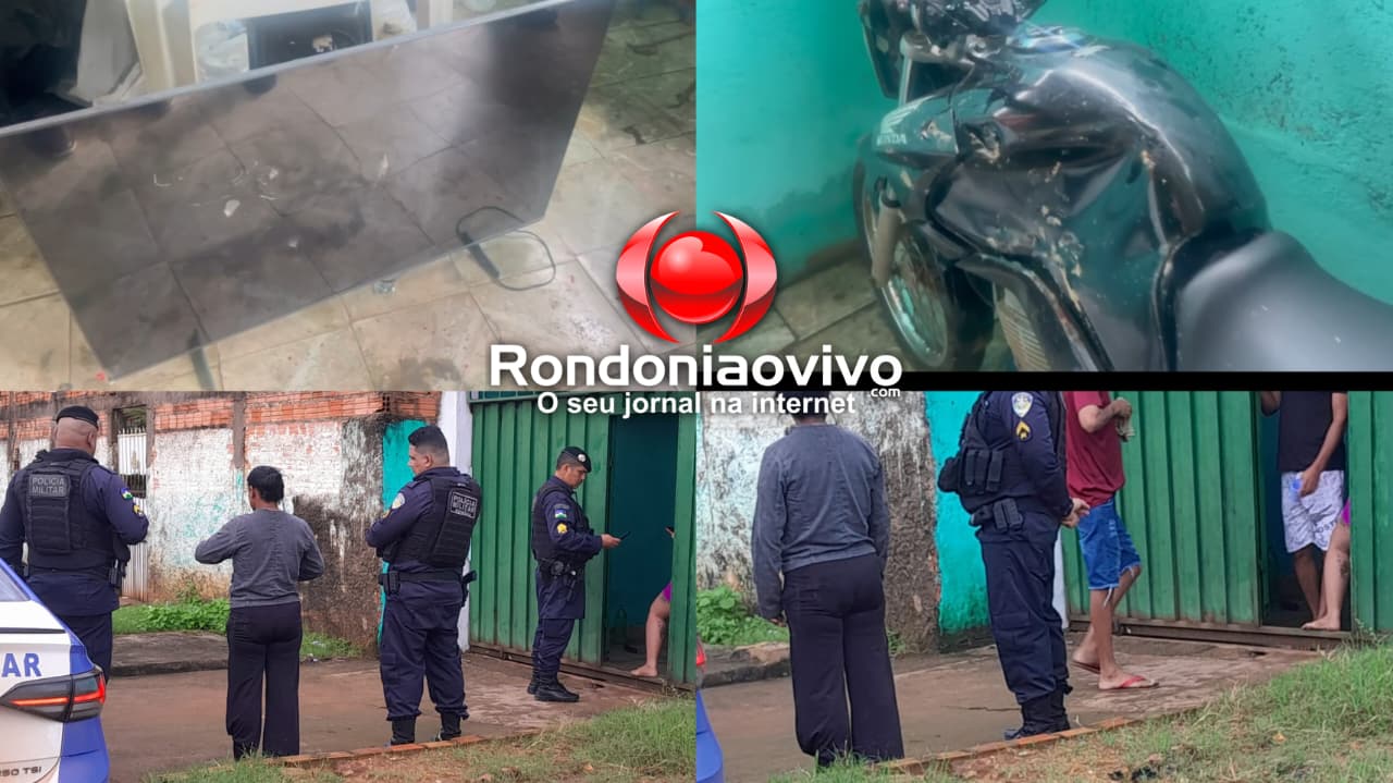 URGENTE: Acusada invade casa, ataca ex-marido, mulher e causa destruição