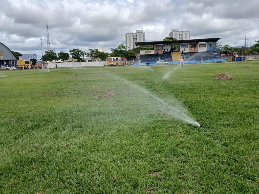 VILHENA: Projeto de irrigação e reforma do Estádio Portal da Amazônia entra na fase final