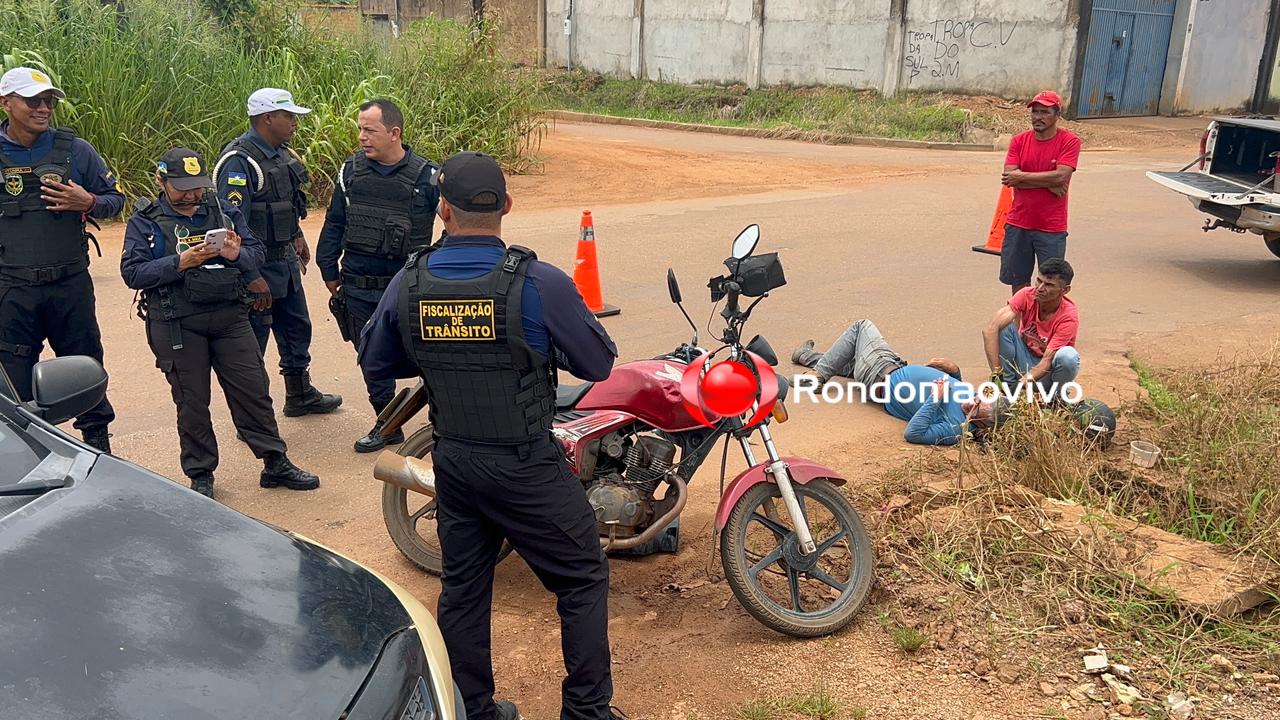 VÍDEO: Idoso sofre grave fratura exposta em acidente na Piratininga