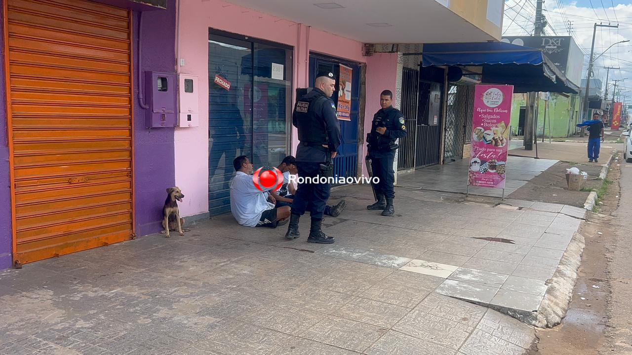URGENTE: PM age rápido e prende dupla acusada de deixar homem inconsciente