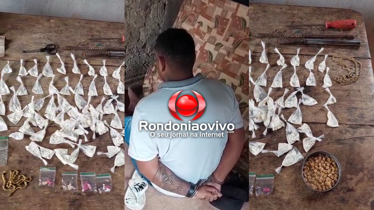 VÍDEO: Equipe do sgt Machado prende traficante com LSD, haxixe e cocaína