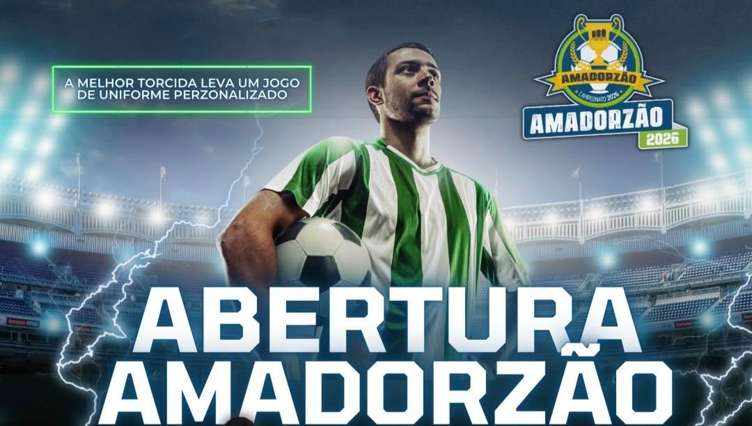 ESPORTE: Amadorzão 2026 abre neste sábado (28) em Porto Velho