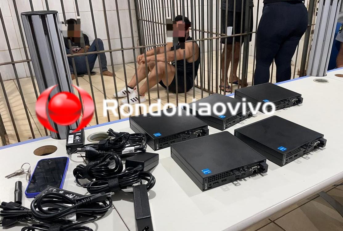 NO MARKETPLACE: Vigilante é preso tentando vender computadores furtados da Semusa ​