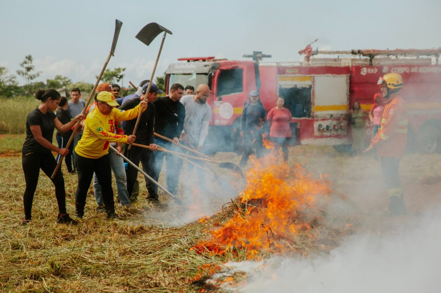 EM VILHENA: Defesa Civil e Bombeiros formam nova turma de brigadistas florestais 