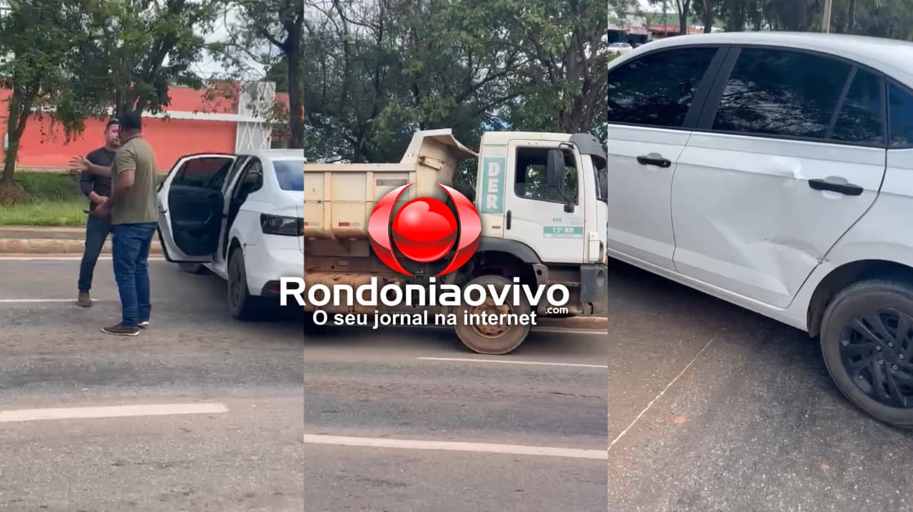 VÍDEO: Motorista de app acusa funcionário do DER de tentar fugir após acidente