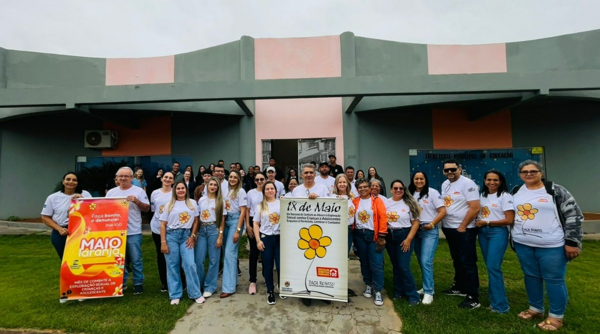 EM CEREJEIRAS: Vereadores e servidores participam de mobilização contra exploração infantil