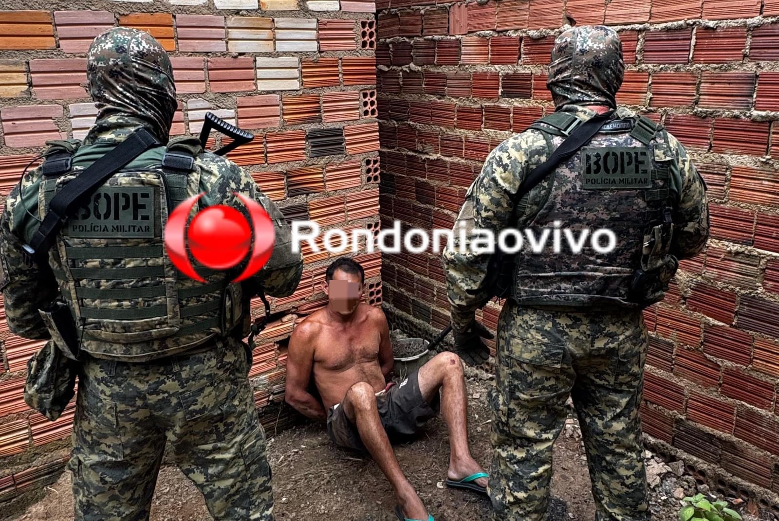 CHEFE DE FACÇÃO: Acusado de envolvimento em chacina de 50 pessoas no Pará é preso pelo BOPE