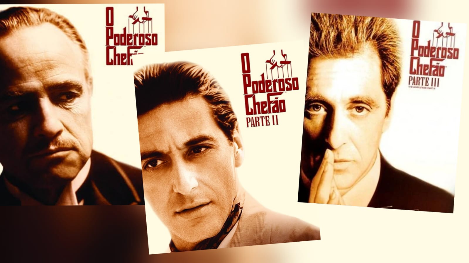 As três faces de Michael Corleone, o anjo negro da vingança