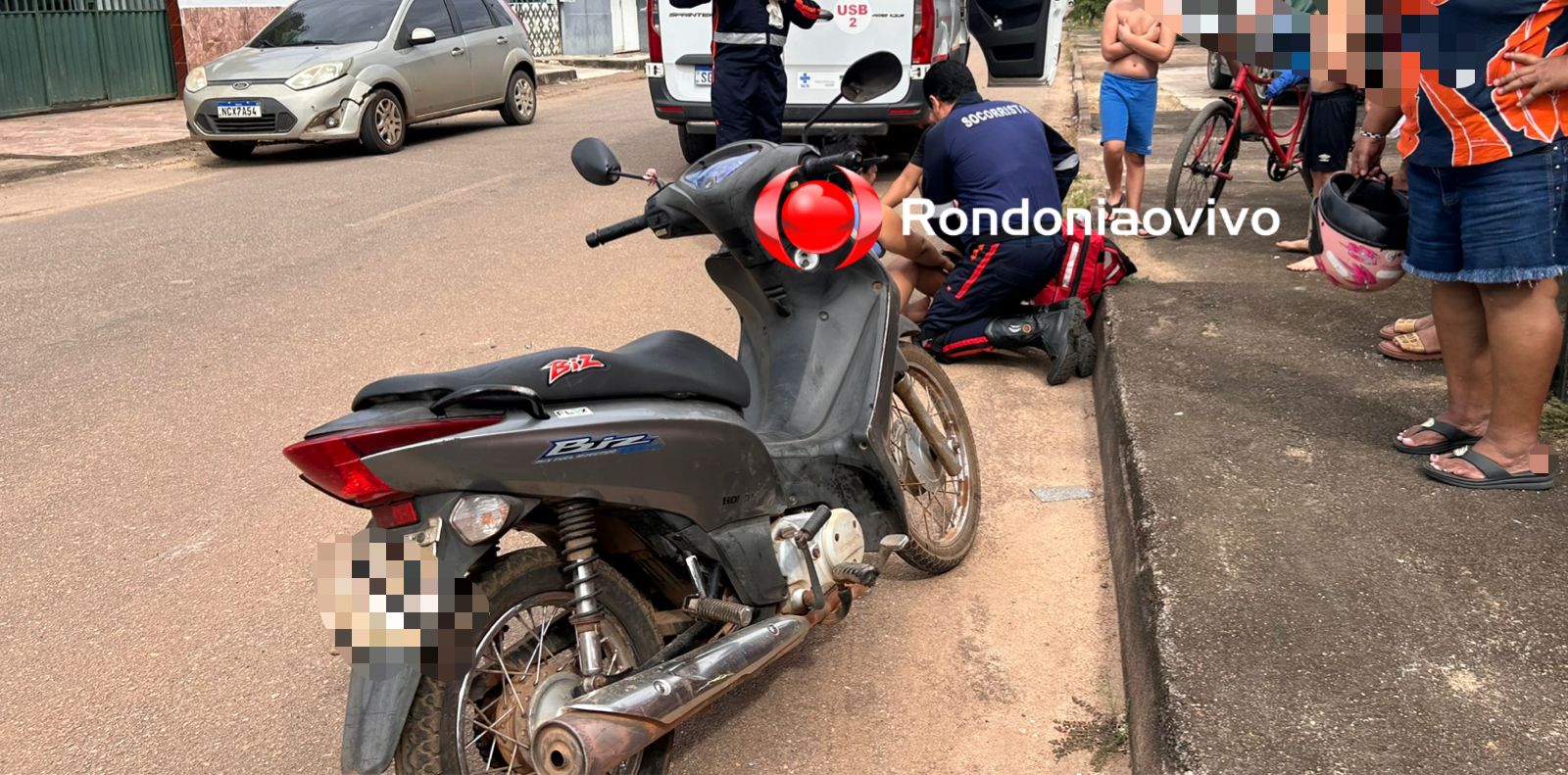VÍDEO: Mulher fica desacordada após sofrer queda em quebra molas