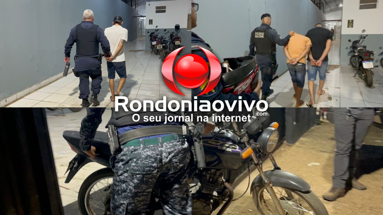 ASSALTOS EM SÉRIE: Após onda de roubos, PM prende três acusados na zona Leste