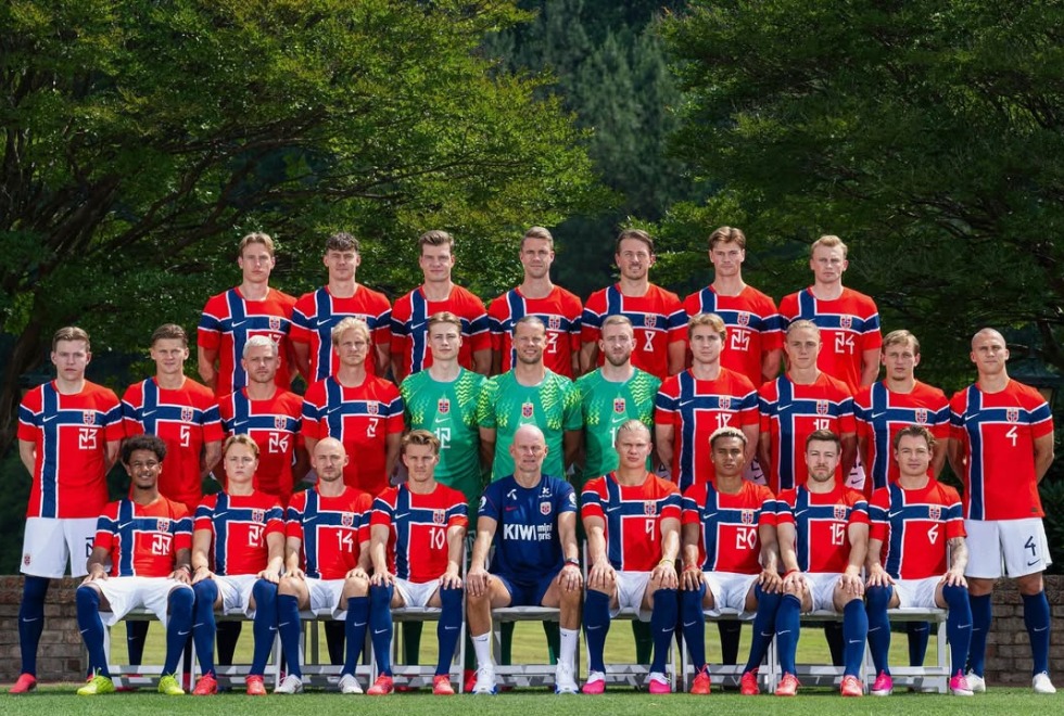 ALINHADINHOS: Foto oficial da Seleção da Noruega viralize pela estética perfeita 