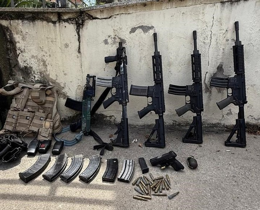 DE ONDE VEM AS ARMAS: EUA lideram origem dos fuzis apreendidos com facções criminosas no Brasil