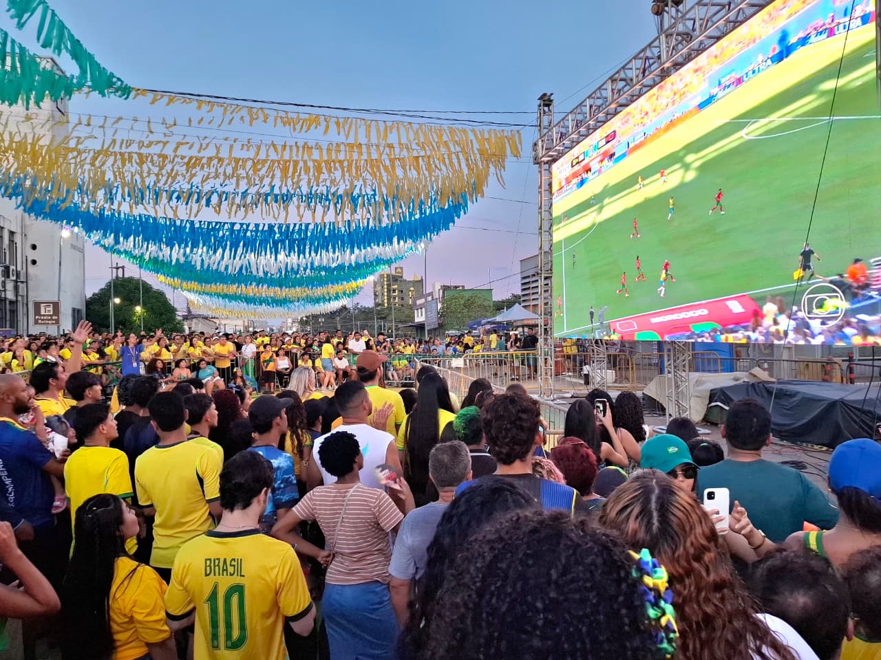 TE VEJO LÁ! Rua do Hexa reunirá torcedores de Porto Velho para jogo do Brasil contra Haiti