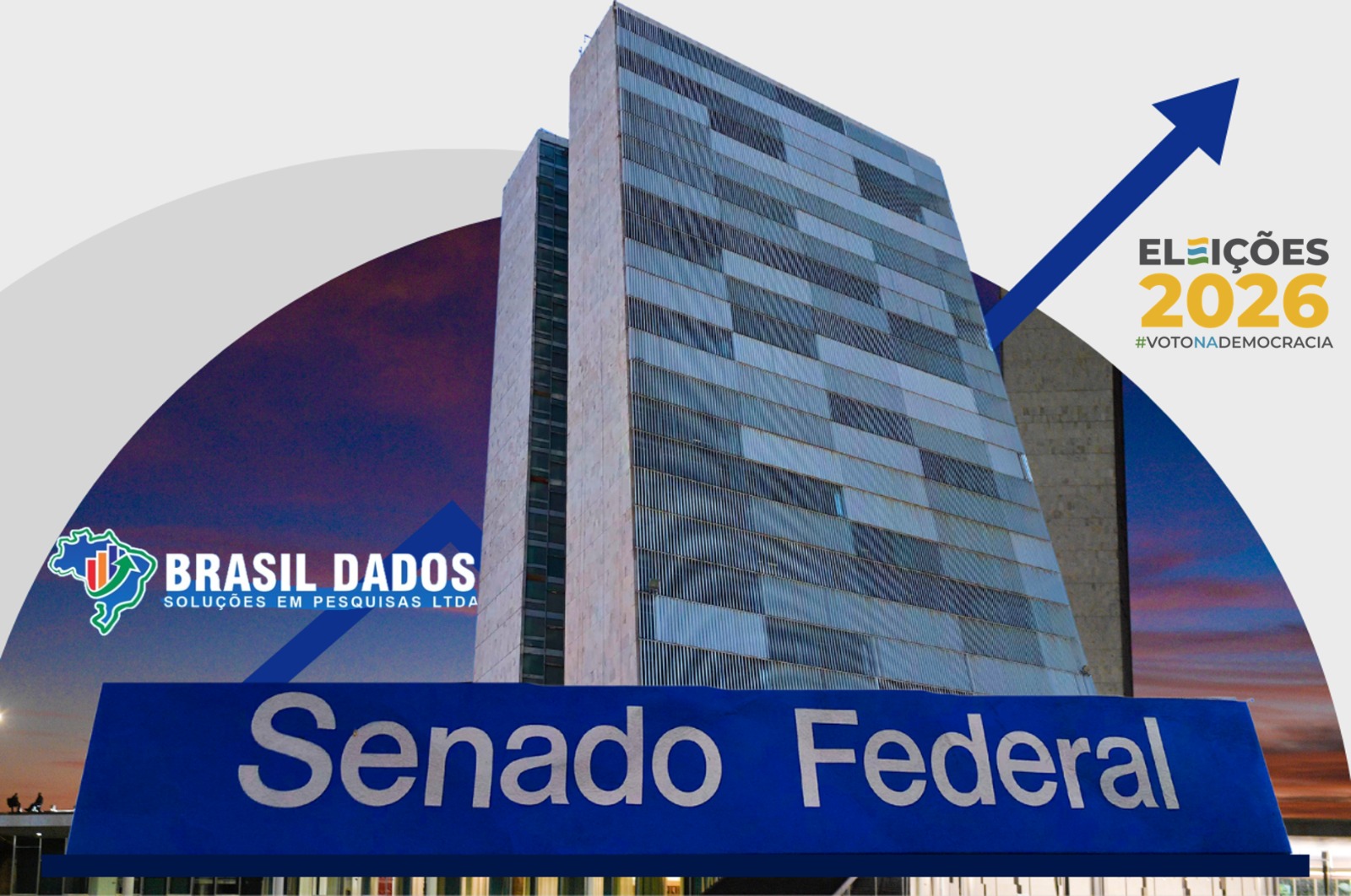ELEIÇÕES 2026: Pesquisa ao Senado mostra liderança consolidada e queda nos indecisos