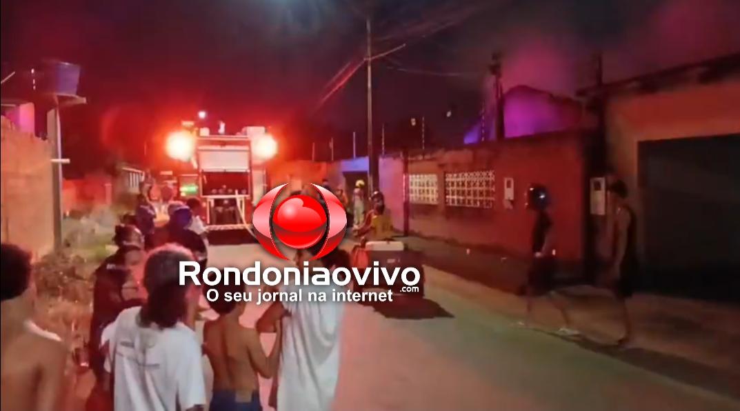 VÍDEO: Incêndio em ventilador destrói residência na zona Leste de Porto Velho