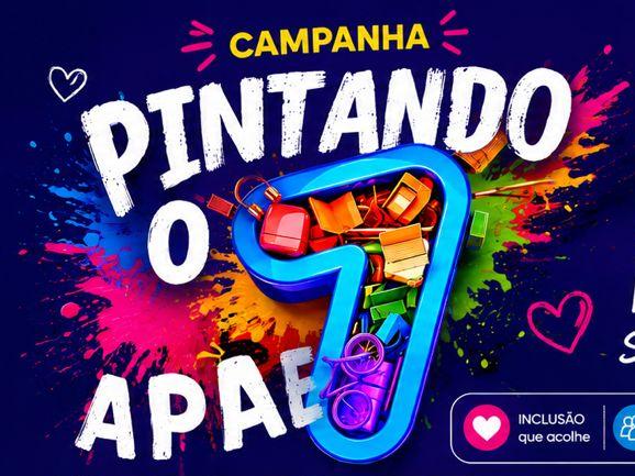 SOLIDARIEDADE: Campanha 'Pintando o 7' arrecada doações para a APAE de PVH