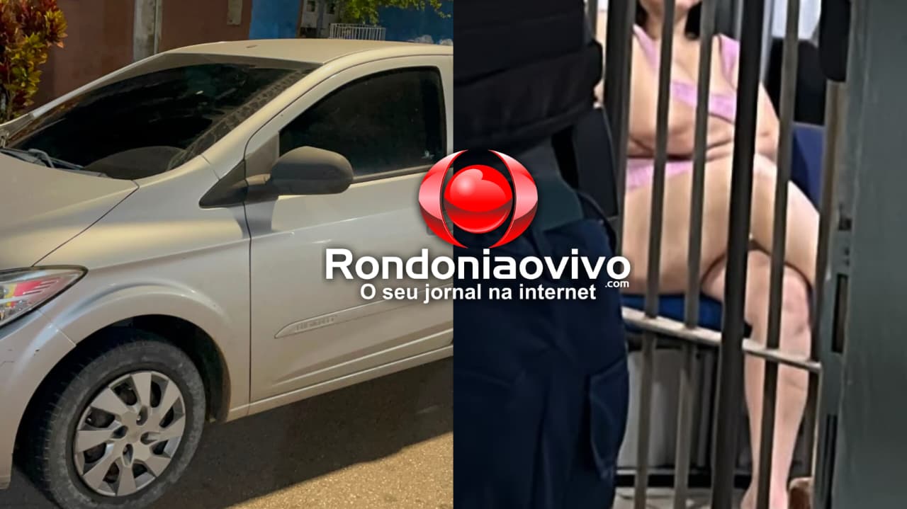 PERIGO NO TRÂNSITO: Enfermeira sem CNH bate contra carro de sargento da PM e é presa
