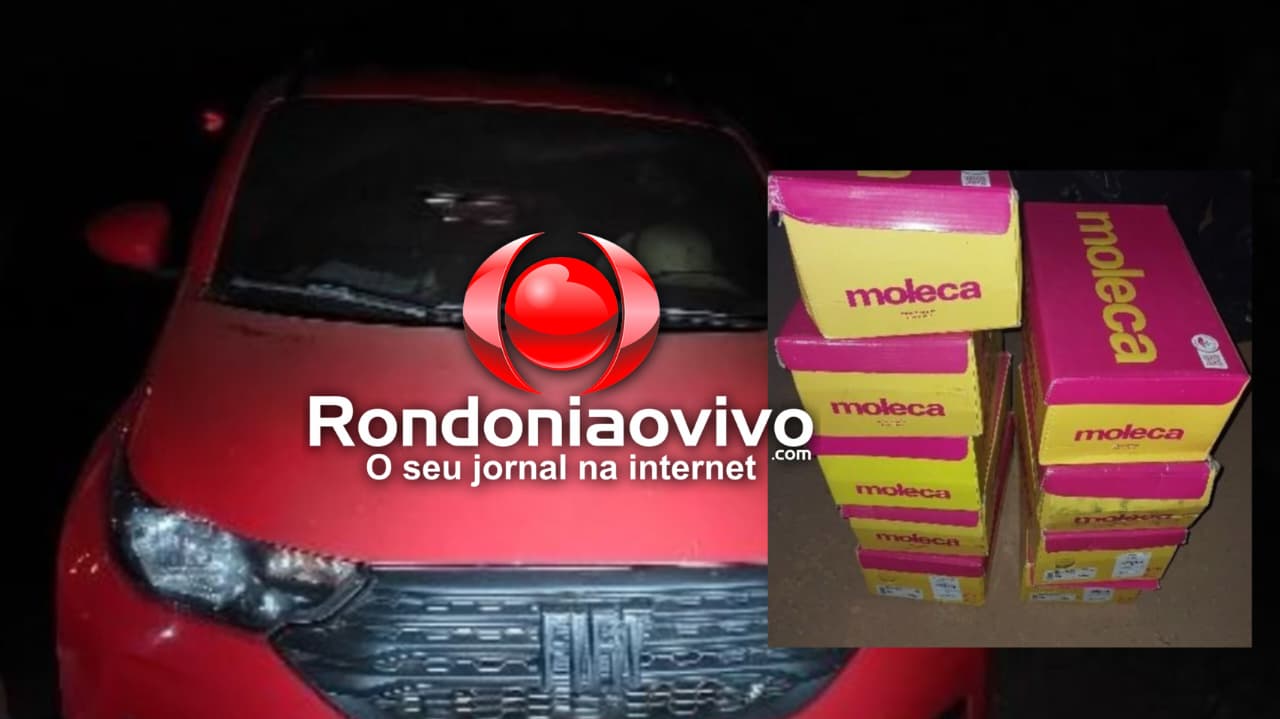 OUSADOS: Bandidos roubam veículo de casal e fogem com várias mercadorias