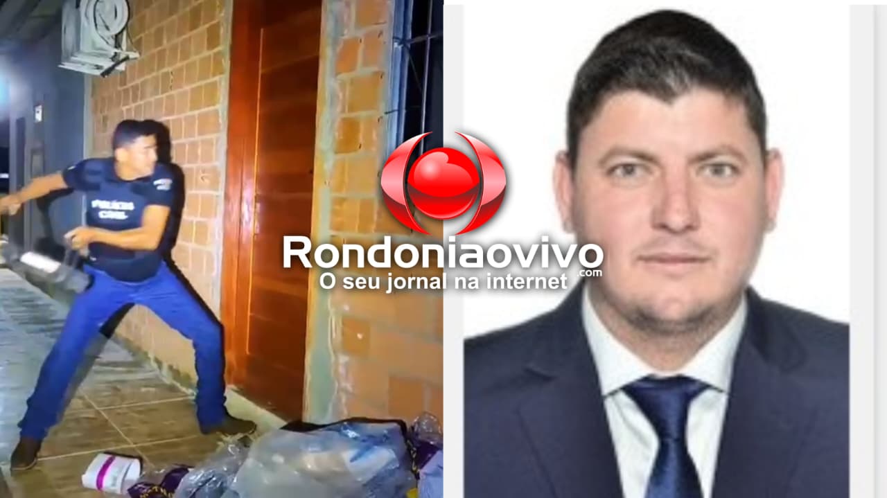 VÍDEO: Vereador é alvo de operação por violência contra a esposa em RO