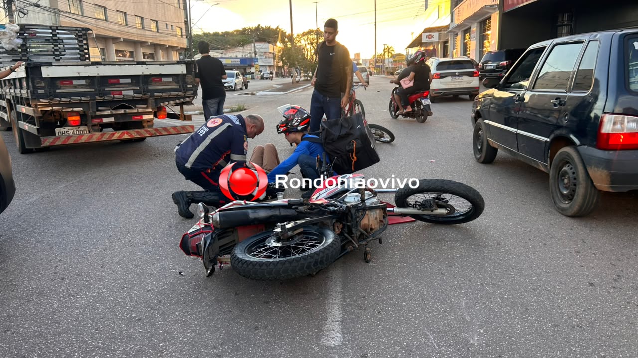 VÍDEO: Mulher fica ferida em grave acidente na Nações Unidas