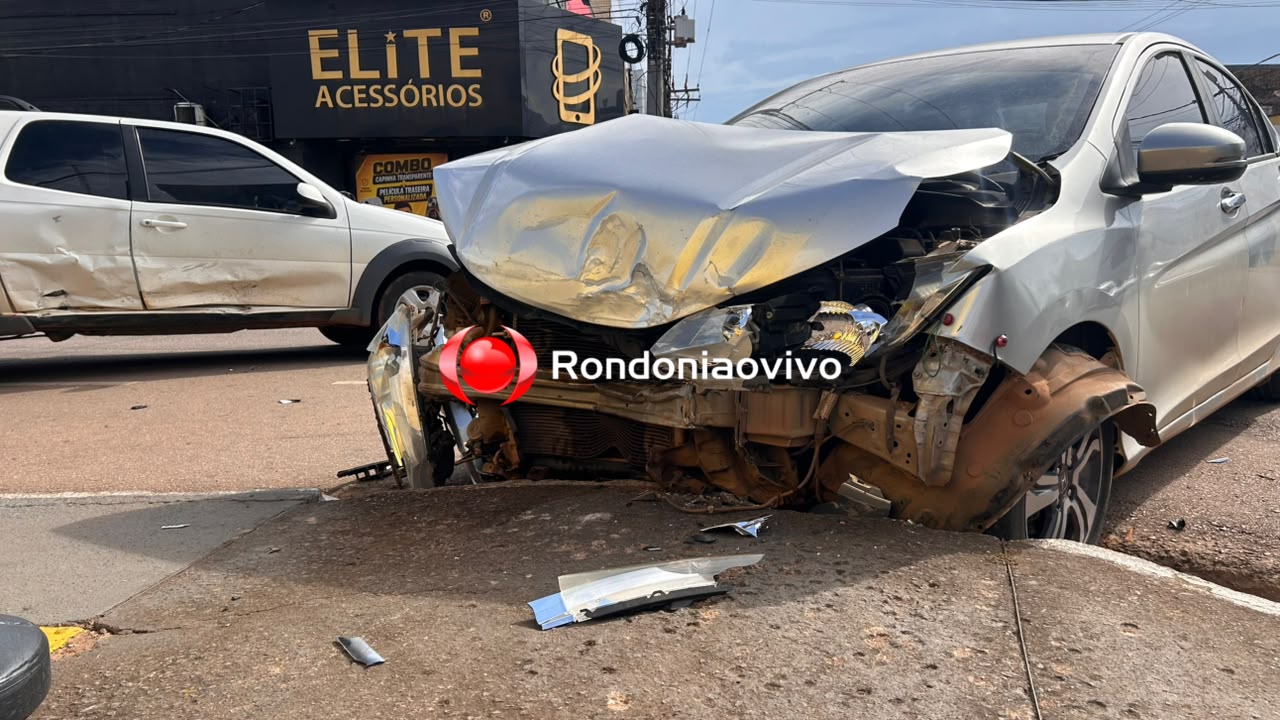VÍDEO: Forte pancada entre carros é registrada na 7 de Setembro