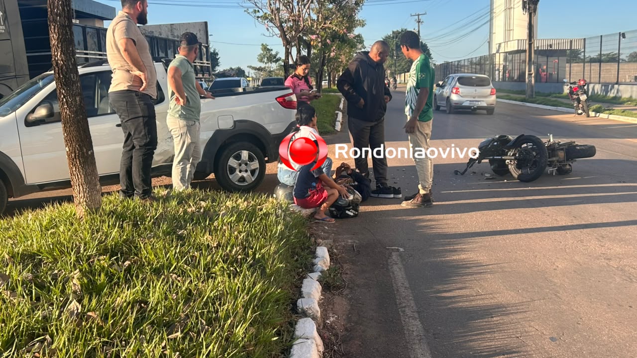 VÍDEO: Motociclista é vítima de grave acidente próximo a casa de shows