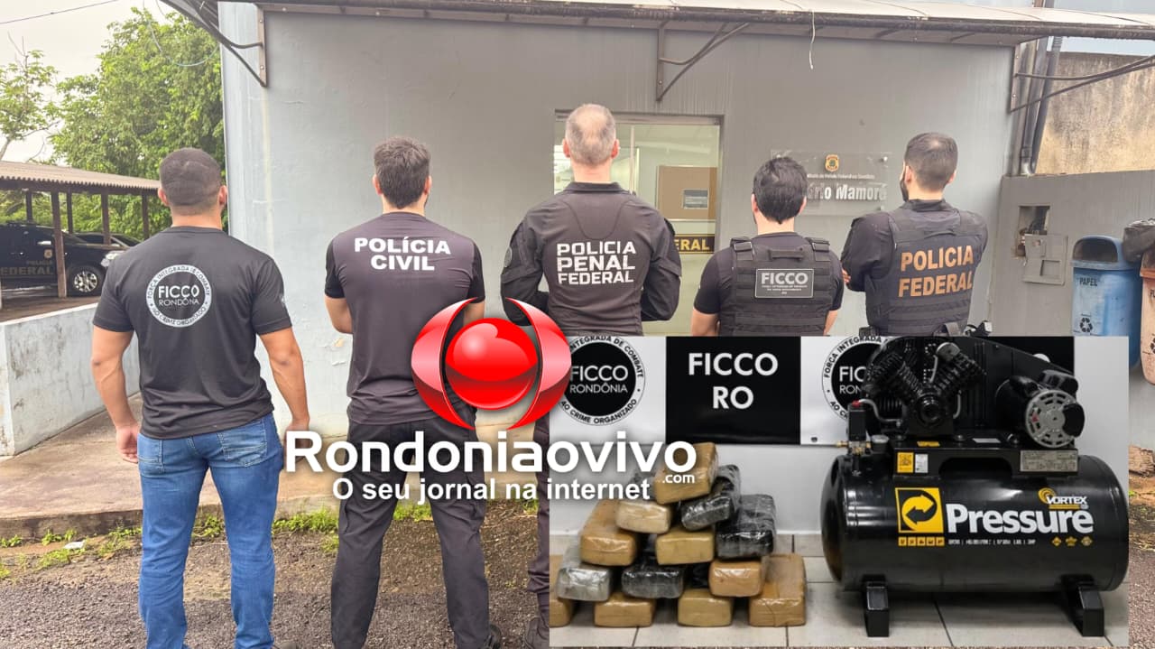 FIM DA ARTIMANHA: FICCO faz operação contra criminosos que traziam droga da Bolívia em compressor